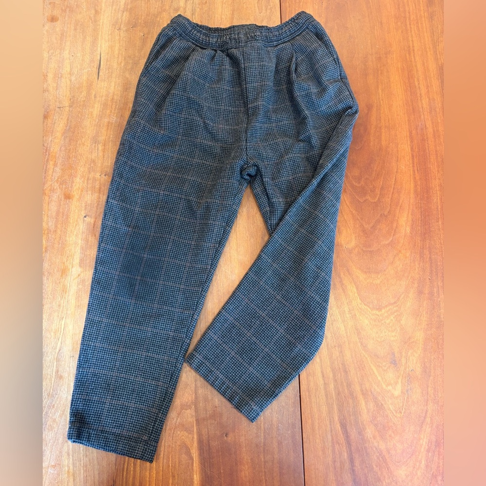 Zara plaid pants 4-5